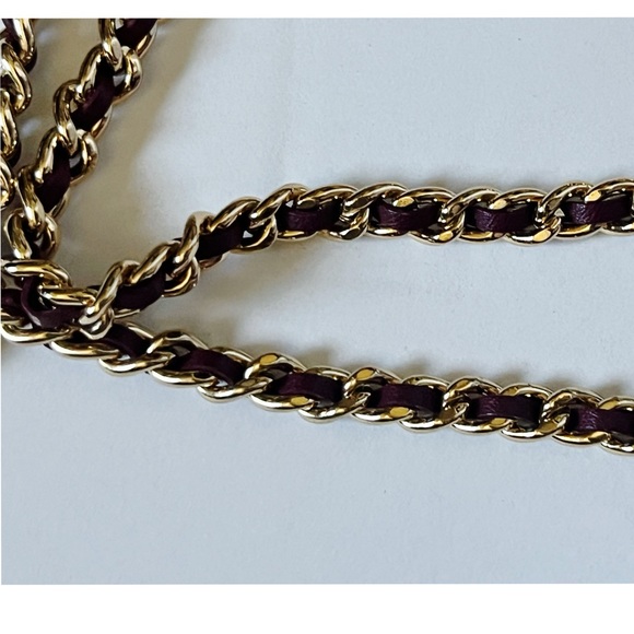 Tory Burch Marion Quilted Shrunken Shoulder Bag, Red Agate - Picture 6 of 8